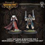 lady aiyana and master holt mercenary privateer character unit